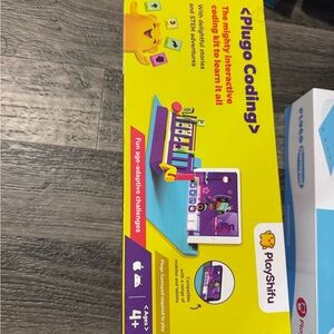 Plugo Coding Interactive Toy - Yellow and Blue